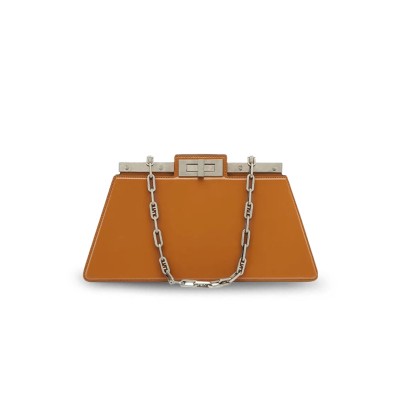 FENDI PATENT LEATHER PEEKABOO SHOULDER BAG 8BN340ANSCF1JUY (34*18.5*11cm)